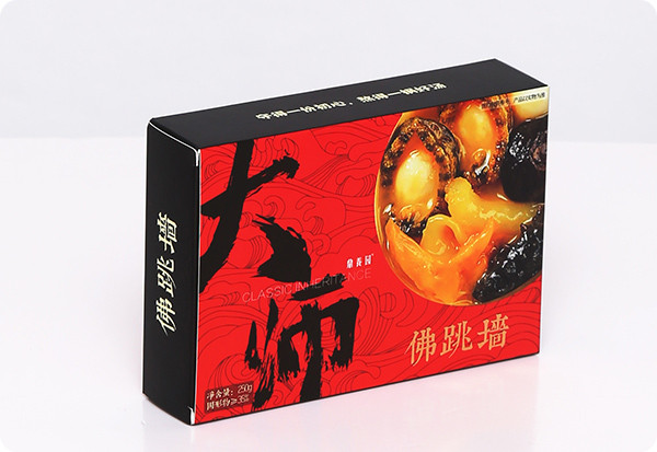 佛跳墻食品彩盒定制
